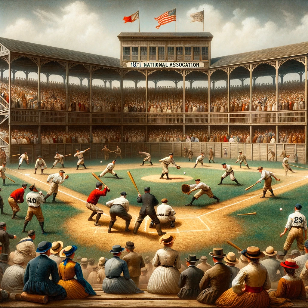 1871 National Association: The Dawn of Professional Baseball