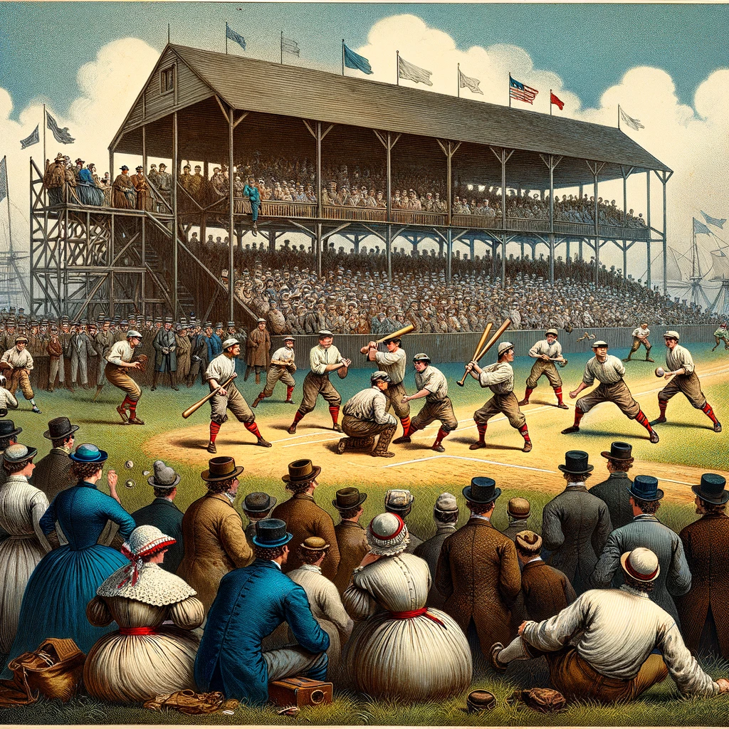 1860s: Dawn of Professional Baseball Teams Era