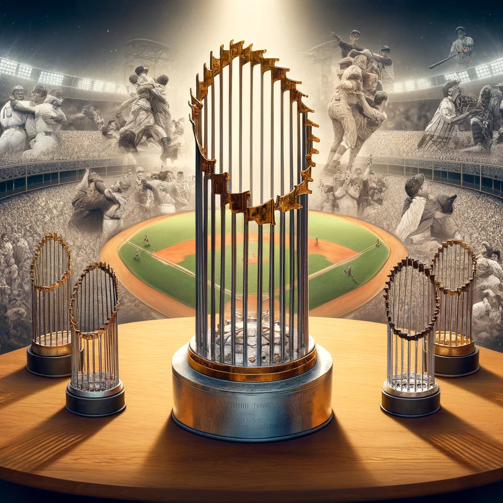 A Century Of Championships The Evolution Of The World Series Trophy