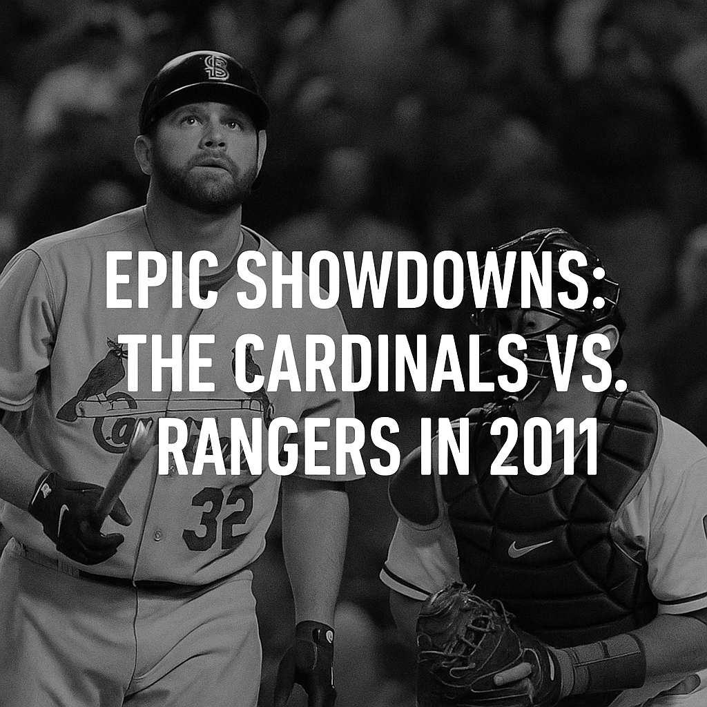 Epic Showdowns: The Cardinals vs. Rangers in 2011