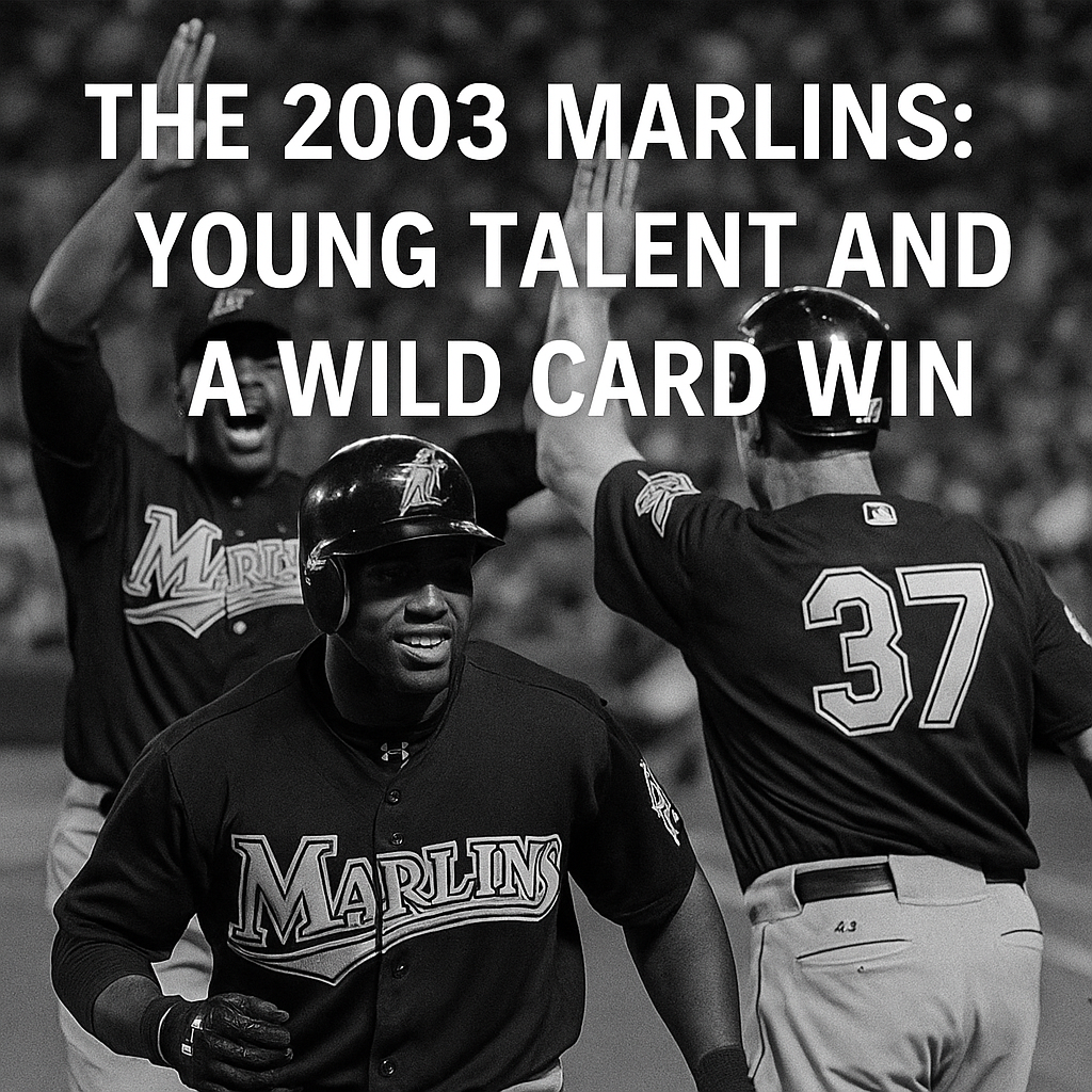 The 2003 Marlins: Young Talent and a Wild Card Win
