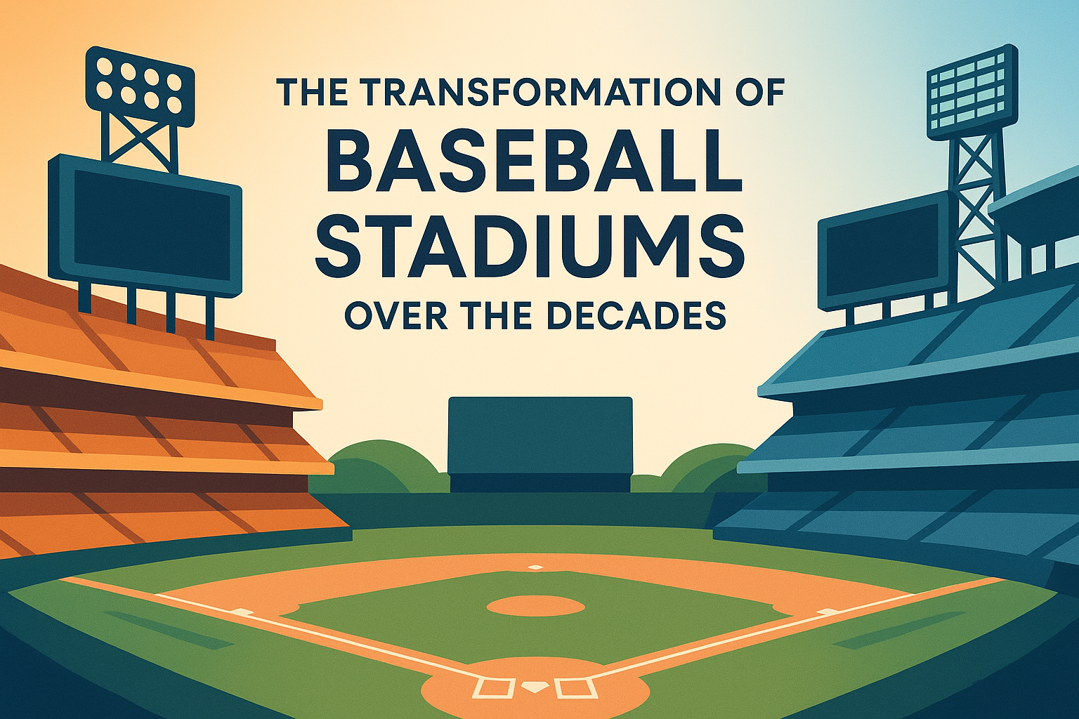 The Transformation of Baseball Stadiums Over the Decades