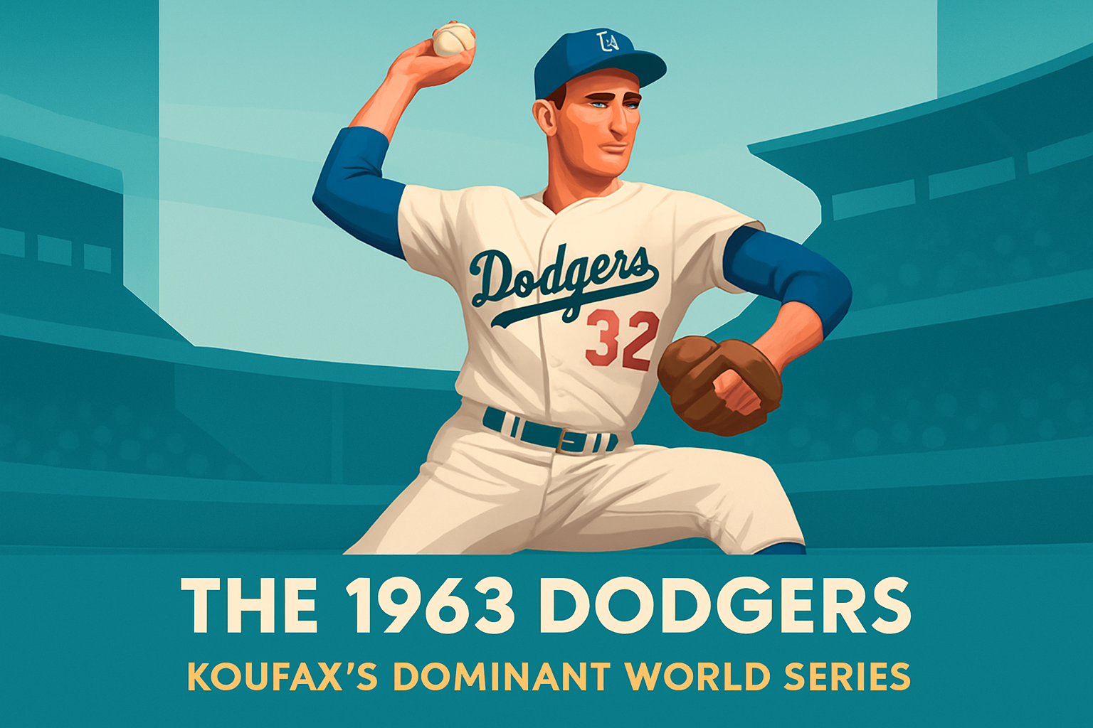 The 1963 Dodgers: Koufax’s Dominant World Series