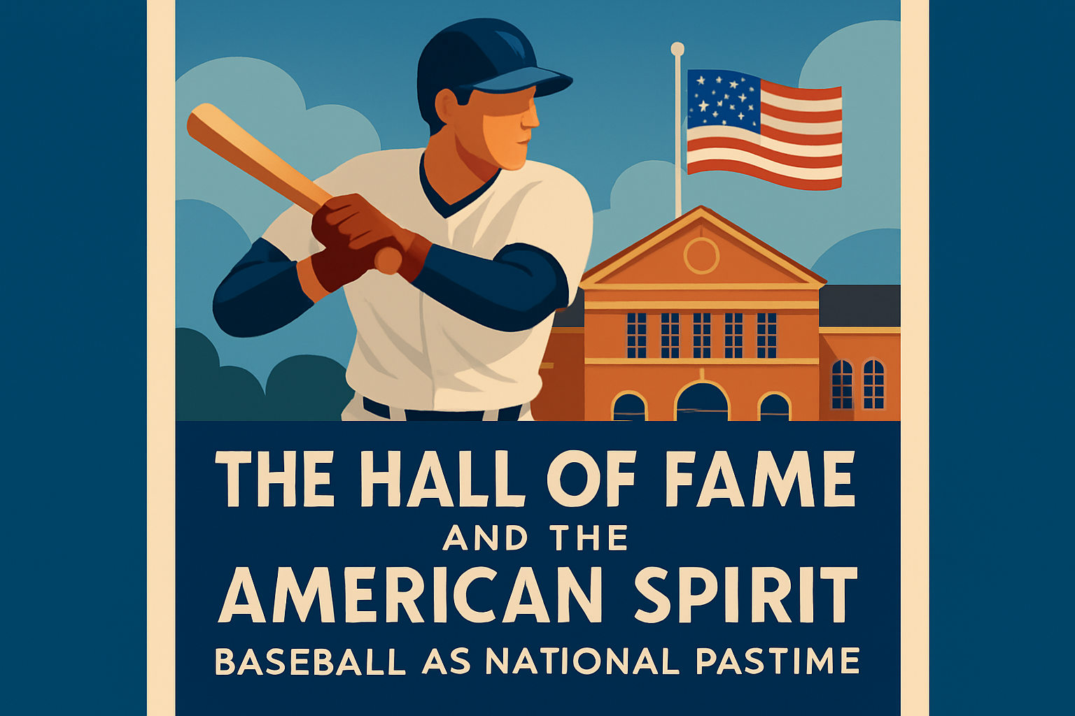 The Hall of Fame and the American Spirit: Baseball as National Pastime