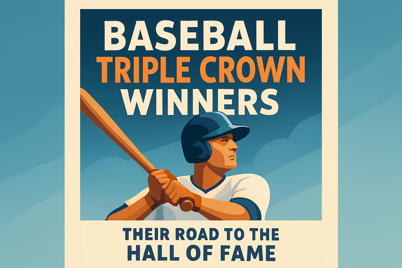 Triple Crown Winners: Their Road to the Hall of Fame