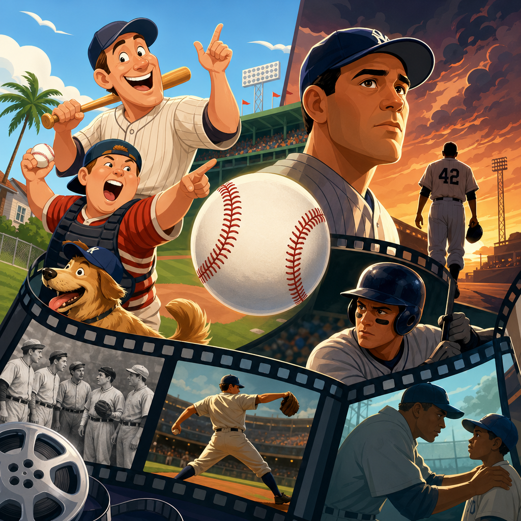 From Comedy to Drama: The Range of Baseball in Cinema