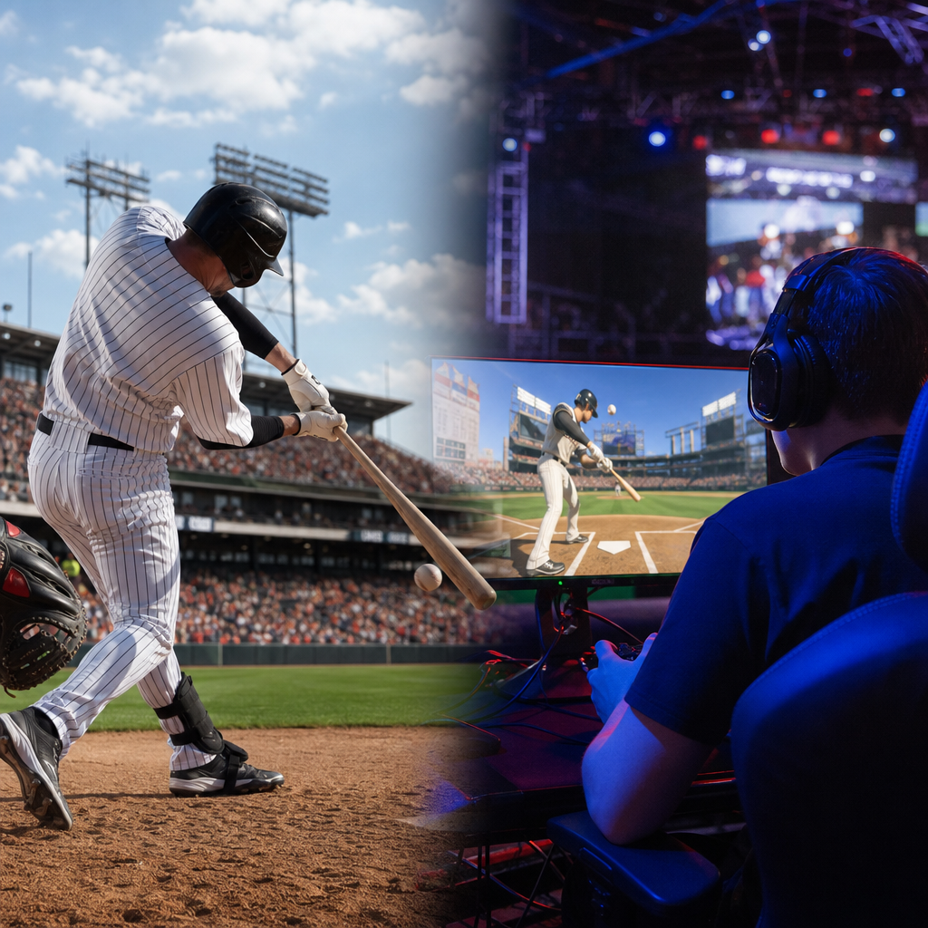E-sports and Baseball: Bridging Traditional and Virtual Games