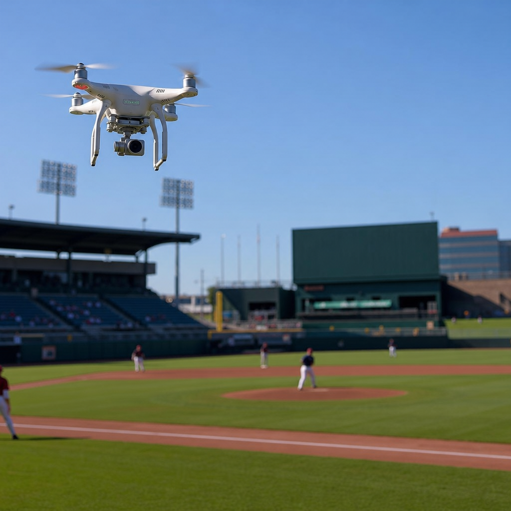 The Role of Drones in Baseball Broadcasting and Training