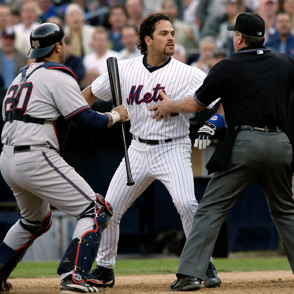 The Mike Piazza Bat Incident: A Cross-Town Rivalry Escalates