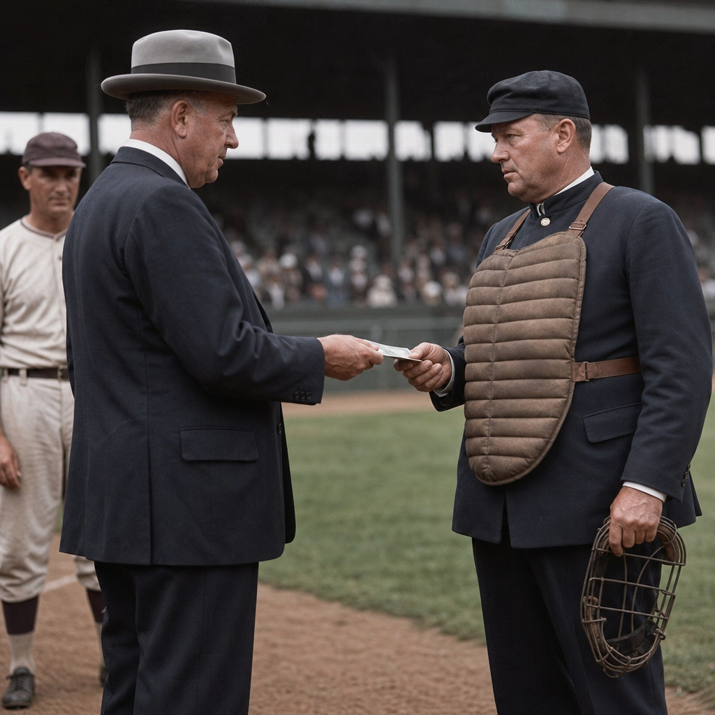 The Umpire Bribery Scandal of the 1900s